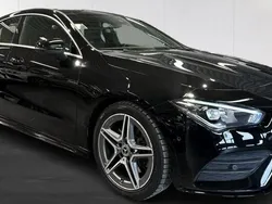 Czarny (metalik) Używany 2020 Mercedes CLA200 AMG line Coupe | 150 000 zł