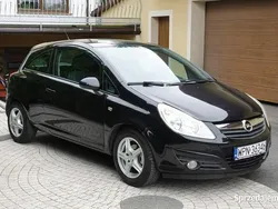 Czarny Używany 2009 Opel Corsa Hatchback | 9900 zł (Uczciwa cena)