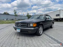 Czarny Używany 1983 Mercedes 380 Coupe | 39 900 zł
