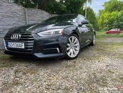 Szary Używany 2018 Audi A5 Sportback Hatchback | 99 900 zł (Dobra cena)