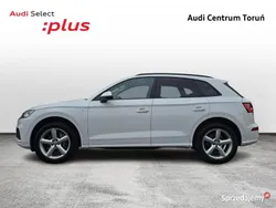 Biały Używany 2018 Audi Q5 S-Line SUV | 117 900 zł (Dość drogi)