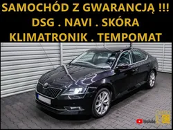 Czarny (metalik) Używany 2016 Skoda Superb Sedan/Limuzyna | 50 587 zł (Super Cena)