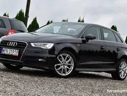 Czarny Używany 2016 Audi A3 S-Line Hatchback | 44 900 zł (Dobra cena)