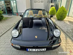 Czarny Używany 1991 Porsche 911 Carrera Cabriolet Kabriolet | 389 000 zł