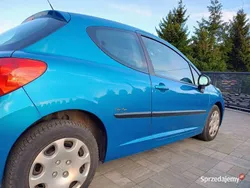 Niebieski Używany 2007 Peugeot 207 Hatchback | 11 000 zł (Dość drogi)