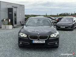 Czarny Używany 2015 BMW 520 Luxury Line Sedan/Limuzyna | 54 900 zł