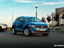 Niebieski Używany 2021 VW T-Roc SUV | 95 000 zł (Dość drogi)