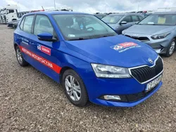 Niebieski Używany 2021 Skoda Fabia Hatchback | 35 670 zł (Super Cena)