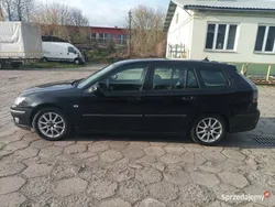 Czarny Używany 2006 Saab 9-3 Kombi | 3700 zł