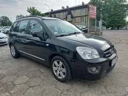 Czarny Używany 2008 Kia Carens 2 Minivan | 10 500 zł