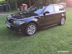 Czarny Używany 2005 BMW 116 Hatchback | 16 000 zł (Dość drogi)