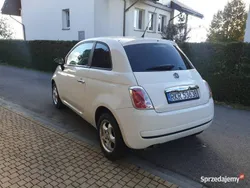 Biały Używany 2009 Fiat 500 Hatchback | 15 999 zł (Uczciwa cena)