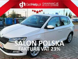 Biały Używany 2021 Skoda Fabia Hatchback | 34 444 zł (Dobra cena)