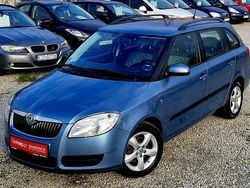 Niebieski Używany 2008 Skoda Fabia Kombi | 12 800 zł (Uczciwa cena)