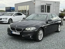 Czarny Używany 2015 BMW 520 Luxury Line Sedan/Limuzyna | 61 900 zł