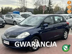 Niebieski ciemny (metalik) Używany 2008 Nissan Tiida Hatchback | 11 800 zł