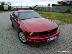 Bordowy Używany 2007 Ford Mustang Coupe | 29 500 zł