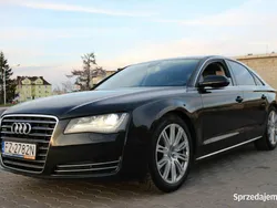 Czarny (metalik) Używany 2010 Audi A8 Comfort Sedan/Limuzyna | 49 750 zł (Uczciwa cena)