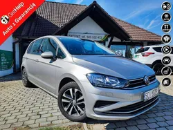 Srebrny Używany 2019 VW Golf Sportsvan IQ Drive Minivan | 54 900 zł