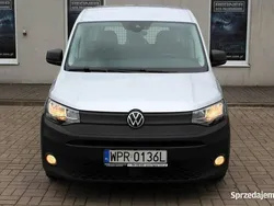 Srebrny Używany 2021 VW Caddy Minivan | 76 900 zł (Uczciwa cena)