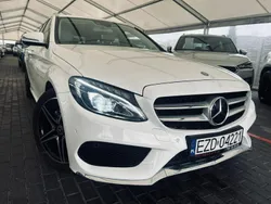 Biały Używany 2017 Mercedes C200 Kombi | 85 700 zł (Uczciwa cena)