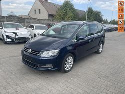 Niebieski ciemny (metalik) Używany 2015 VW Sharan Highline Minivan | 58 900 zł