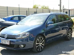 Niebieski ciemny Używany 2011 VW Golf VI Exclusive Kombi | 14 950 zł (Uczciwa cena)