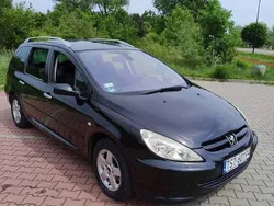Czarny Używany 2005 Peugeot 307 Kombi | 3900 zł (Dobra cena)