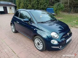 Niebieski Używany 2023 Fiat 500 Hatchback | 58 000 zł (Uczciwa cena)