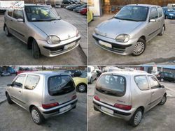 Srebrny (metalik) Używany 2002 Fiat Seicento Hatchback | 3199 zł (Uczciwa cena)