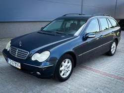 Niebieski ciemny (metalik) Używany 2002 Mercedes C200 Kombi | 4500 zł