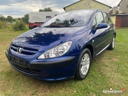Niebieski Używany 2002 Peugeot 307 Hatchback | 7990 zł (Dość drogi)