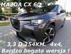 Szary Używany 2023 Mazda CX-60 SUV | 211 900 zł (Uczciwa cena)