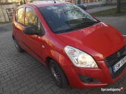 Czerwony Używany 2010 Suzuki Splash Hatchback | 7900 zł (Super Cena)