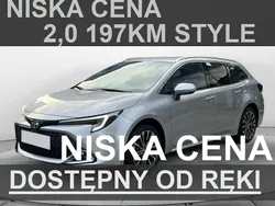 Srebrny Nowe 2025 Toyota Corolla Style Kombi | 133 900 zł (Uczciwa cena)