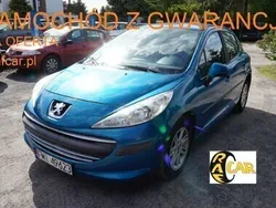 Niebieski Używany 2006 Peugeot 207 Hatchback | 8999 zł (Uczciwa cena)