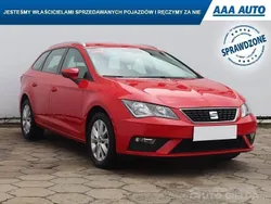 Czerwony Używany 2019 Seat Leon | 50 999 zł (Uczciwa cena)
