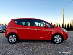 Czerwony Używany 2011 Opel Meriva Cosmo Minivan | 24 900 zł (Uczciwa cena)