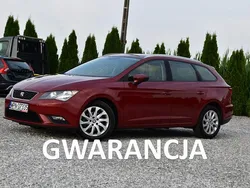 Wiśniowy Używany 2014 Seat Leon Kombi | 29 900 zł (Uczciwa cena)