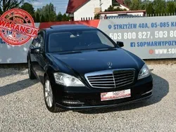 Czarny (metalik) Używany 2010 Mercedes S550 Sedan/Limuzyna | 110 000 zł