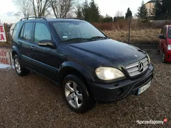 Niebieski ciemny (metalik) Używany 2003 Mercedes ML400 SUV | 8199 zł