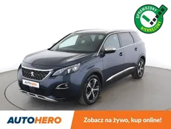 Niebieski Używany 2018 Peugeot 5008 Minivan | 85 000 zł (Dość drogi)