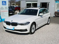 Biały (metalik) Używany 2019 BMW 520 Kombi | 81 219 zł