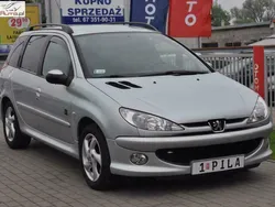 Srebrny (metalik) Używany 2006 Peugeot 206 Kombi | 9300 zł