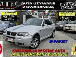 Srebrny Używany 2008 BMW X3 SUV | 29 900 zł (Uczciwa cena)