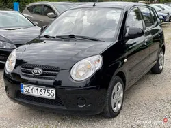 Czarny Używany 2009 Kia Picanto 2 Hatchback | 9990 zł