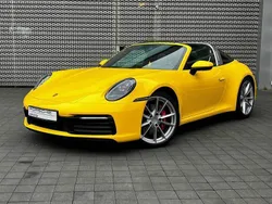 Racing yellow Używany 2021 Porsche 911 Targa 4S Kabriolet | 729 000 zł