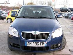 Niebieski (metalik, perła) Używany 2008 Skoda Fabia Hatchback | 19 999 zł (Drogi)