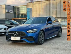 Niebieski ciemny (metalik) Używany 2022 Mercedes C220 Sedan/Limuzyna | 269 900 zł