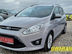 Szary (metalik) Używany 2010 Ford Grand C-Max Minivan | 27 900 zł (Dość drogi)